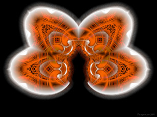 Картинка 3д графика fractal фракталы фрактал