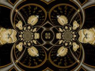 Картинка 3д графика fractal фракталы фрактал