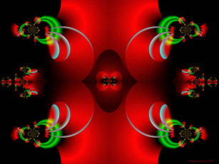 Картинка 3д графика fractal фракталы фрактал