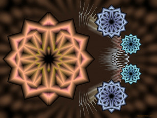 Картинка 3д графика fractal фракталы фрактал