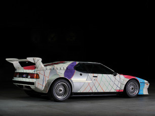 Картинка bmw m1 procar art car by frank stella автомобили