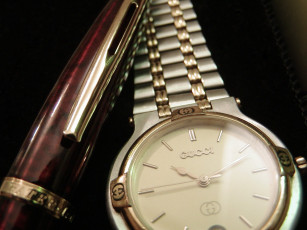 Картинка бренды gucci часы