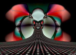 Картинка 3д графика fractal фракталы