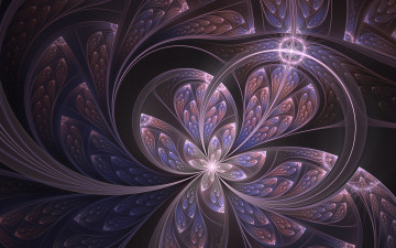 Картинка 3д графика fractal фракталы