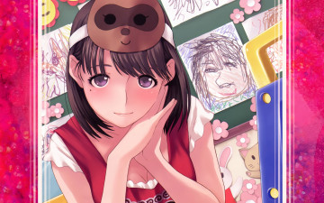 Картинка аниме loveplus девушка