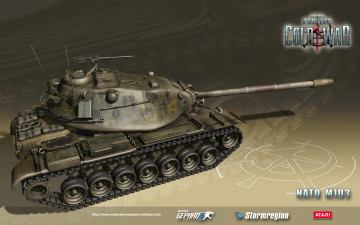 Картинка codename panzers cold war видео игры танк nato m103