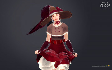 Картинка mabinogi heroes видео игры vindictus девушка шпяпа