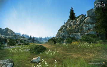 Картинка mabinogi heroes видео игры vindictus пейзаж овечка