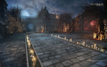 Картинка mabinogi heroes видео игры vindictus ворота свечи