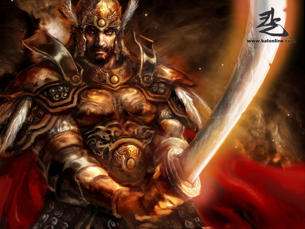 Обои картинки фото kal, online, видео, игры, воин