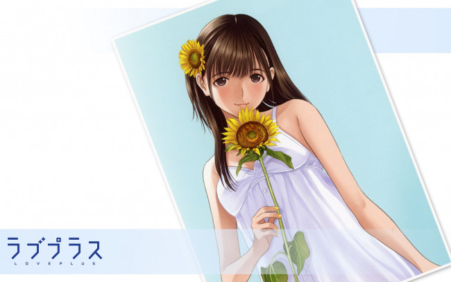 Обои картинки фото аниме, loveplus, девушка
