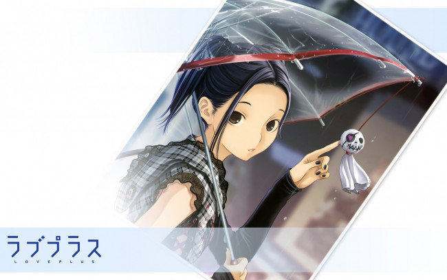 Обои картинки фото аниме, loveplus, девушка