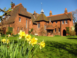 Картинка bexleyheath england города здания дома ландшафт колодец дом