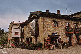 Картинка испания кантабрия сантильяна дель мар города здания дома улица