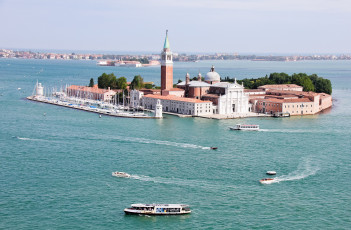 Картинка san giorgio maggiore venice italy города венеция италия собор venetian lagoon остров сан-джорджо маджоре венецианская лагуна