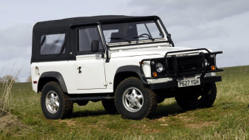 Картинка land rover defender автомобили великобритания tata motors внедорожник класс-премиум