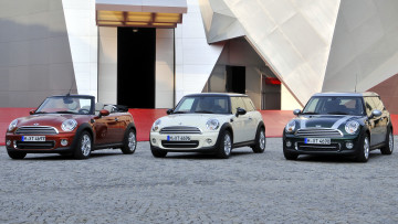 Картинка mini автомобили british motor corporation великобритания