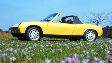 Картинка porsche 914 автомобили элитные спортивные германия