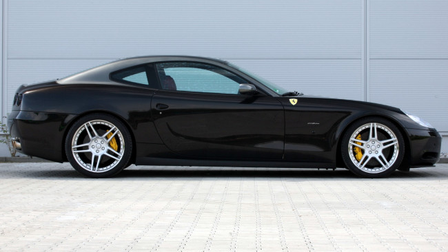 Обои картинки фото ferrari, 612, scaglietti, автомобили, s, p, a, гоночные, спортивные, италия