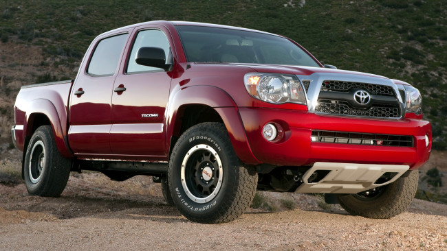 Обои картинки фото toyota, tacoma, автомобили, motor, corporation, Япония