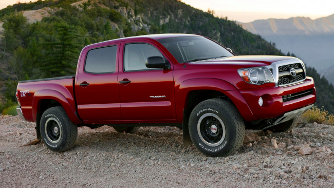 Обои картинки фото toyota, tacoma, автомобили, motor, corporation, Япония