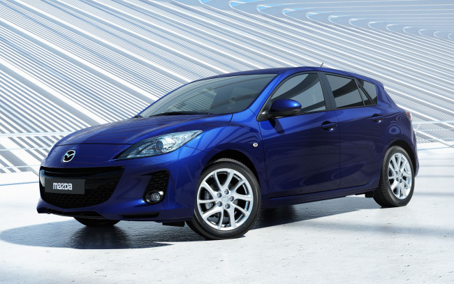 Обои картинки фото 2011, mazda, hatchback, автомобили