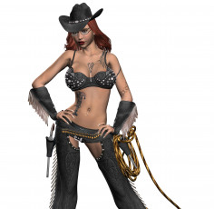 Картинка 3д+графика люди+ people девушка взгляд