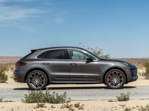 Картинка автомобили porsche темный 2015г 95b us-spec turbo macan