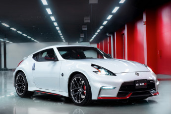 Картинка 2015+nissan+370z+nismo автомобили nissan datsun nismo белый