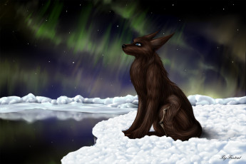 Картинка рисованные животные +собаки собака фон