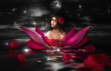 Картинка 3д+графика фантазия+ fantasy цветок