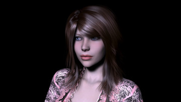 обоя nonna, 3д графика, портрет , portraits, девушка, взгляд