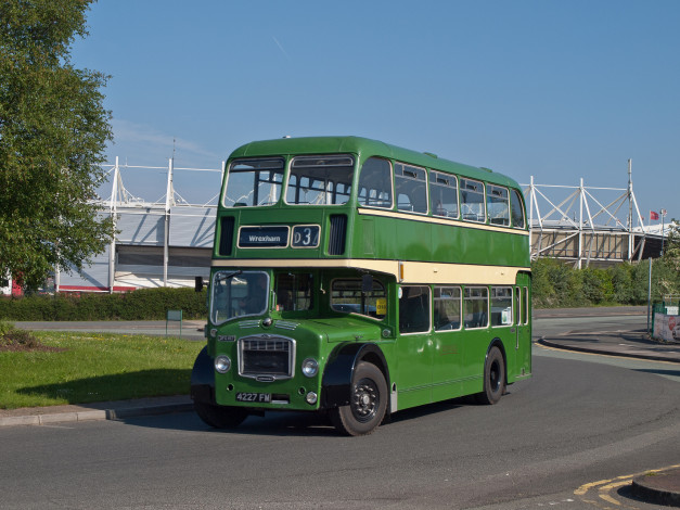 Обои картинки фото 1963 bristol lodekkaecw crosville dfg197, автомобили, автобусы, общественный, транспорт, автобус