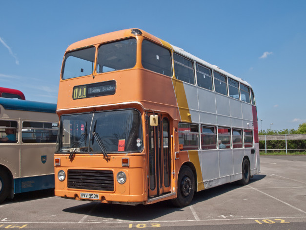 Обои картинки фото 1981 bristol vrtecw united counties 952, автомобили, автобусы, общественный, транспорт, автобус