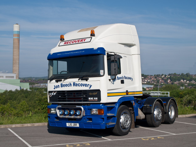 Обои картинки фото 1999 erf ec11 jon beech recovery, автомобили, erf, транспортное, средство, автомобиль