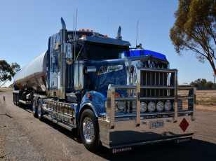 Картинка автомобили kenworth тягач седельный грузовик тяжелый