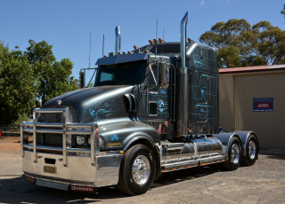 Картинка kenworth+t604 автомобили kenworth тягач седельный грузовик тяжелый