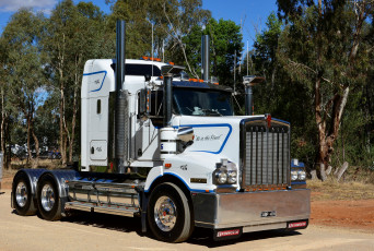 Картинка t404st+kenworth автомобили kenworth грузовик тяжелый седельный тягач