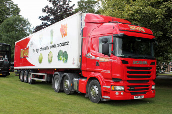 Картинка автомобили scania грузовик тяжелый седельный тягач