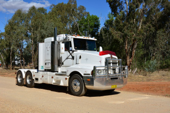 Картинка t601+kenworth автомобили kenworth тяжелый грузовик тягач седельный