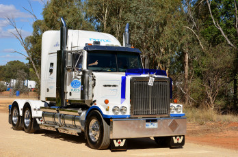 Картинка автомобили western+star седельный грузовик тягач тяжелый