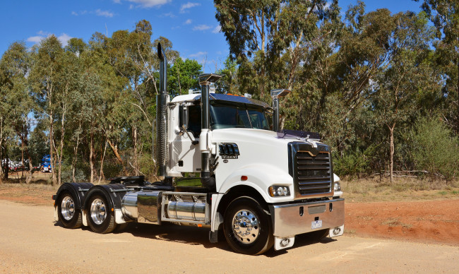 Обои картинки фото mack, автомобили, грузовик, тягач, седельный, тяжелый