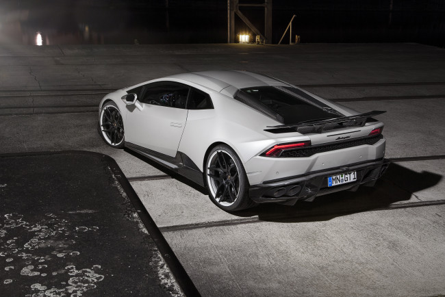 Обои картинки фото автомобили, lamborghini, novitec, torado, huracаn, lp, 610-4, lb724, 2015г, светлый