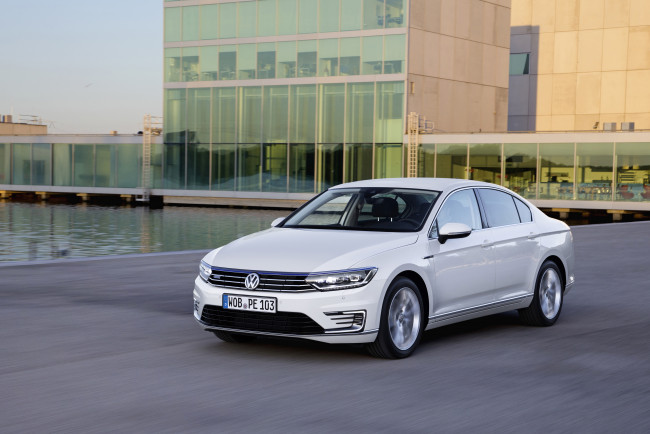 Обои картинки фото автомобили, volkswagen, passat, gte, b8, 2015г, светлый