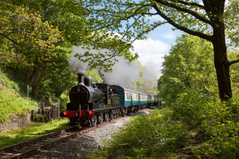 Картинка техника паровозы паровоз рельсы