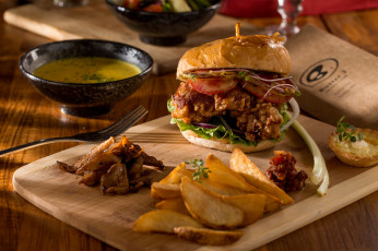 Картинка еда бутерброды +гамбургеры +канапе кухня китайская