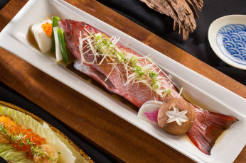 Картинка еда рыба +морепродукты +суши +роллы кухня китайская