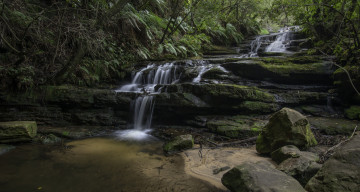 Картинка природа водопады простор