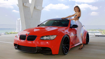 Картинка автомобили -авто+с+девушками девица авто