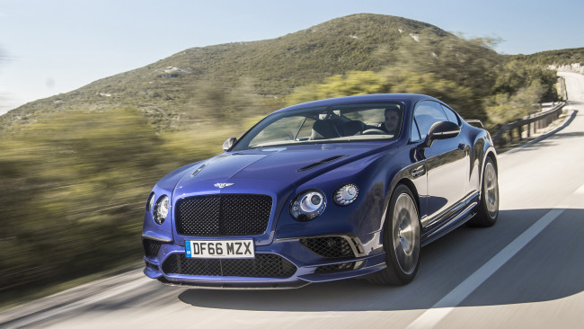 Обои картинки фото bentley continental gt supersports coupe 2018, автомобили, bentley, continental, gt, supersports, coupe, 2018
